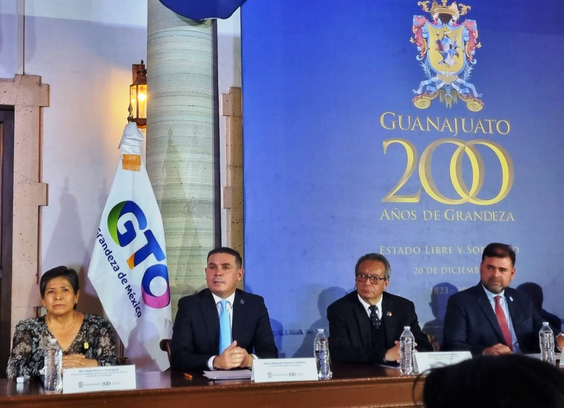 En el evento de aniversario intervienen los tres poderes del Estado y organismos de la sociedad civil como la Asociación de Cronistas